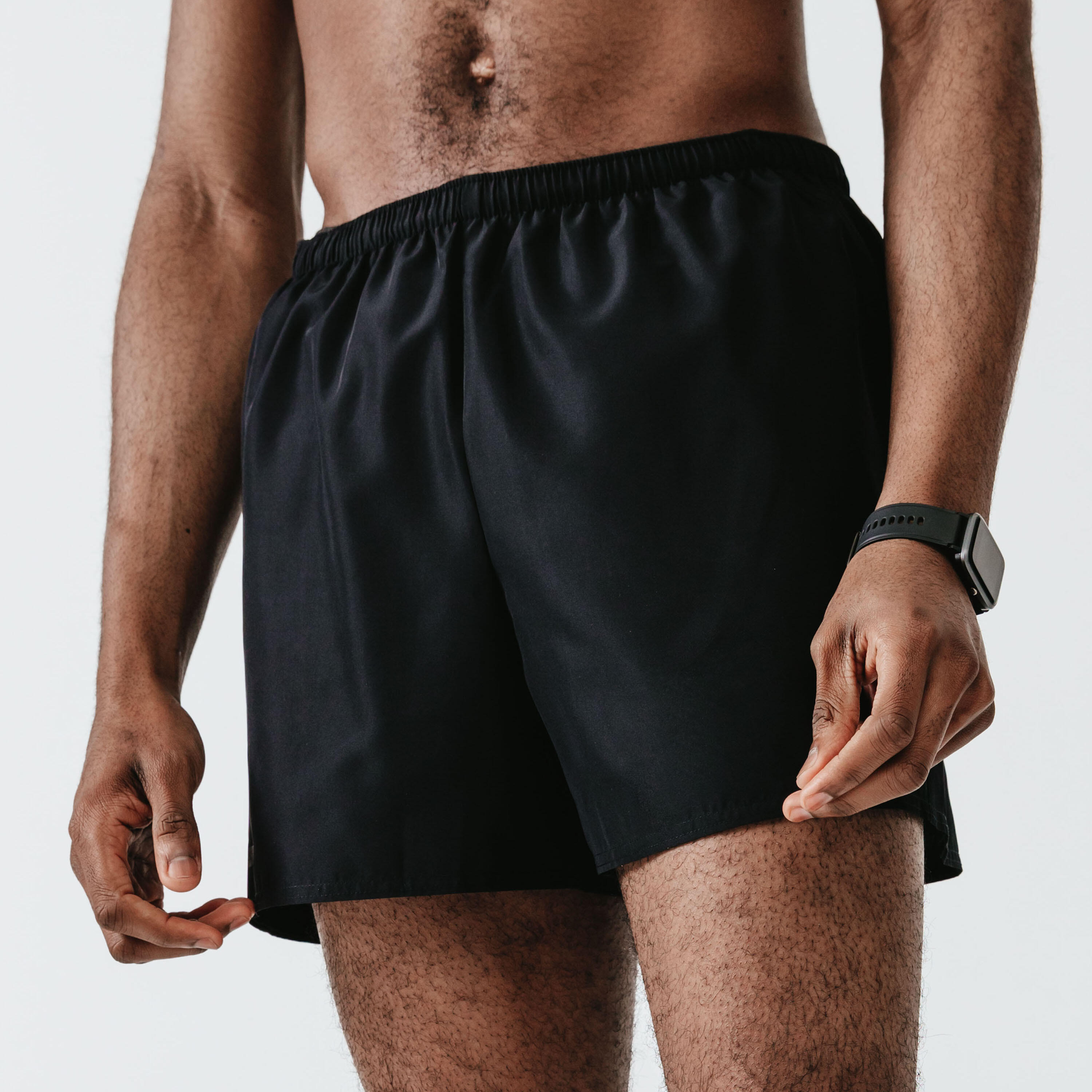 kalenji Men Running Breathable Shorts Dry - black-picture-24