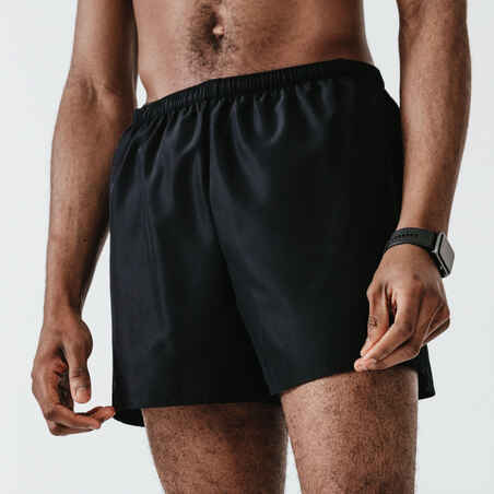 conspiración Morgue agujas del reloj Short de Running para Hombre - Dry - - Negro - Transpirable - Decathlon