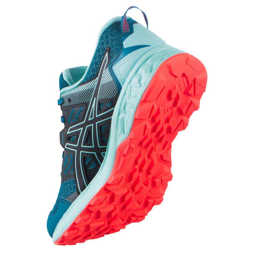 Laufschuhe Trail Gel-Kanaku™ 4 Damen blau/koralle