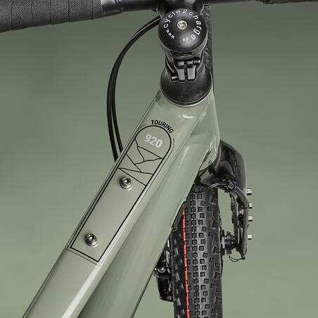 ТУРИСТИЧЕСКИЙ ВЕЛОСИПЕД RIVERSIDE TOURING 920 PNEUS SCHWALBE THUNDER BURT