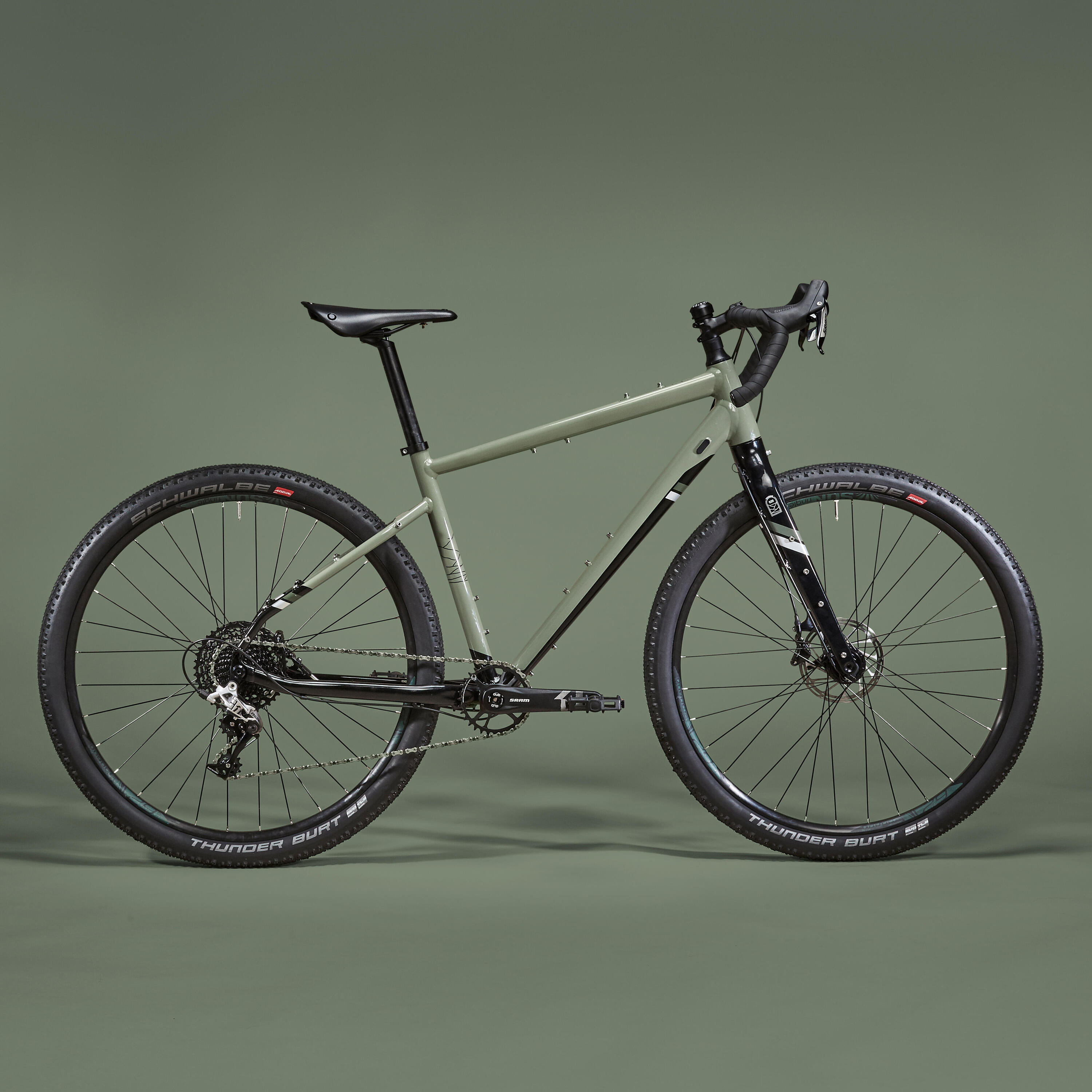 VÉLO DE VOYAGE RIVERSIDE TOURING 920 PNEUS SCHWALBE THUNDER BURT 3/22