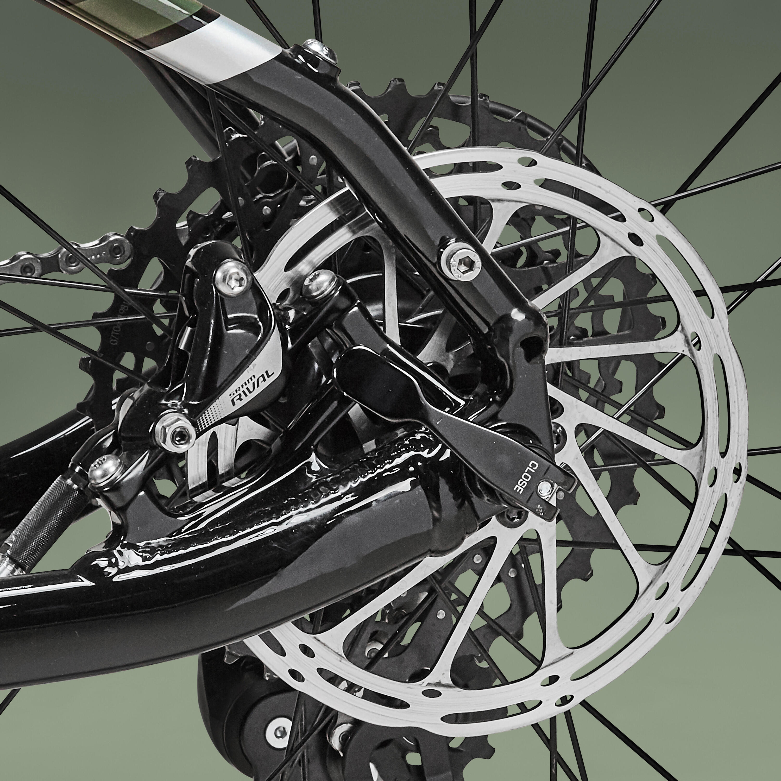 VÉLO DE VOYAGE RIVERSIDE TOURING 920 PNEUS SCHWALBE THUNDER BURT 11/22