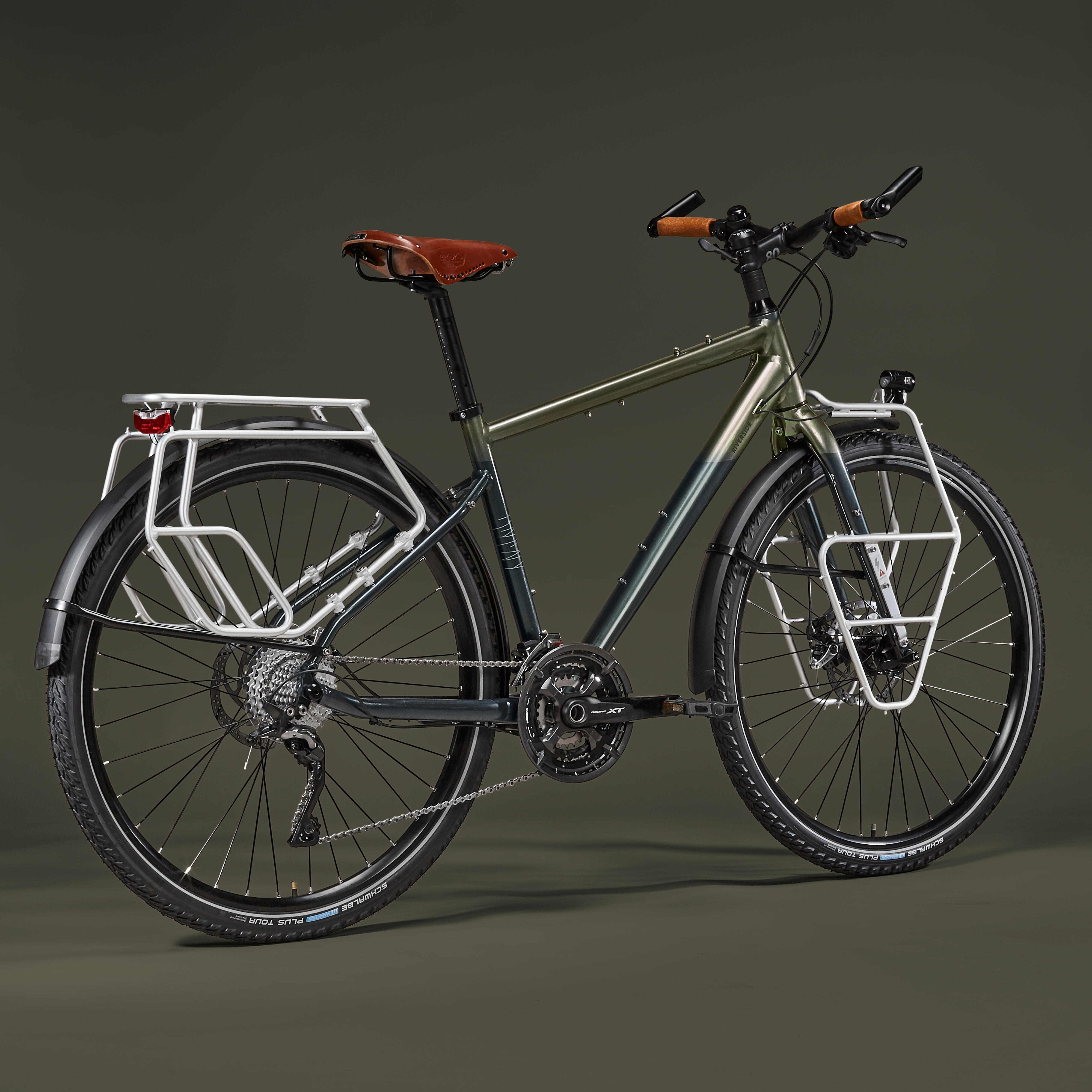 VELO DE VOYAGE RIVERSIDE TOURING 900 RIVERSIDE Decathlon