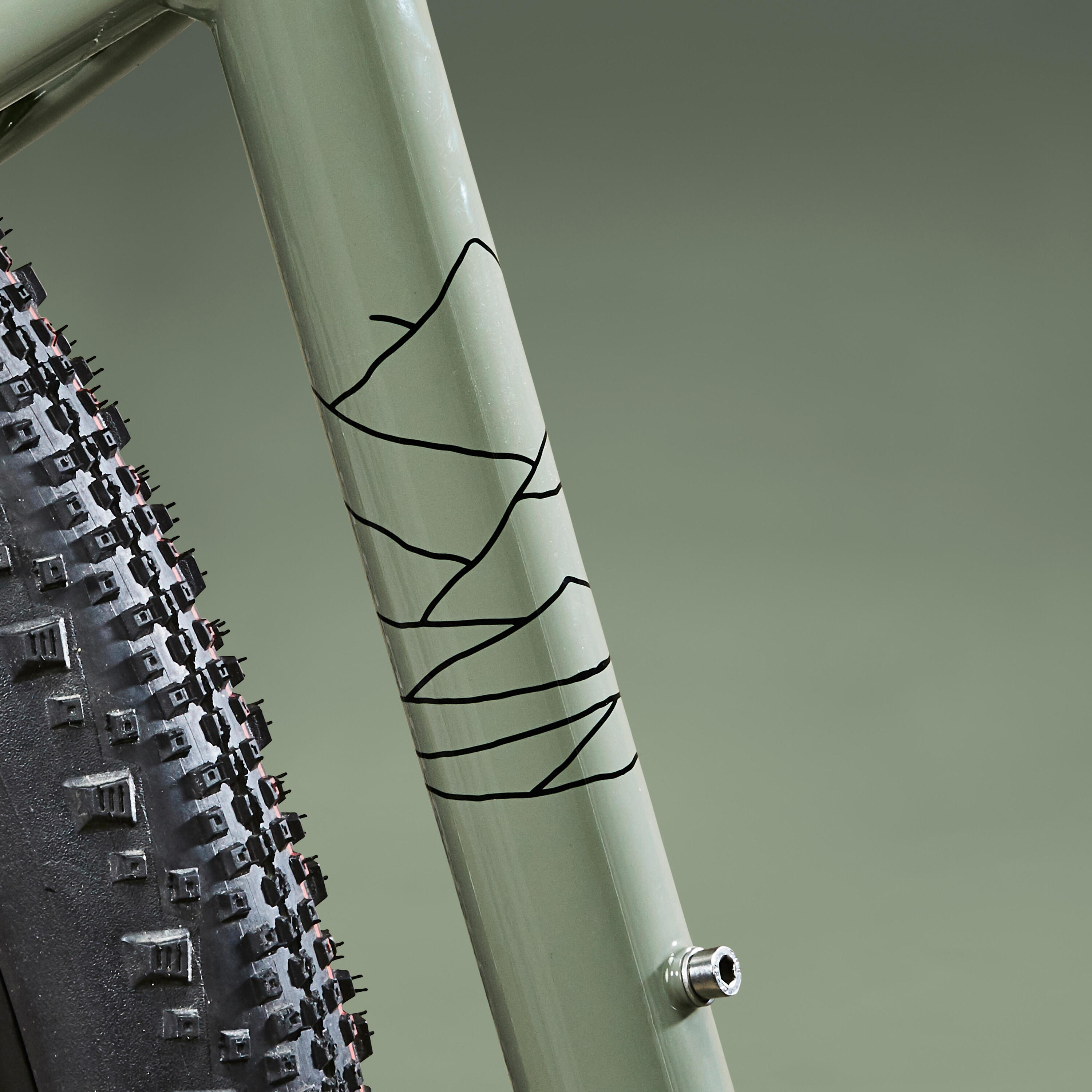 VÉLO DE VOYAGE RIVERSIDE TOURING 920 PNEUS SCHWALBE THUNDER BURT 17/22