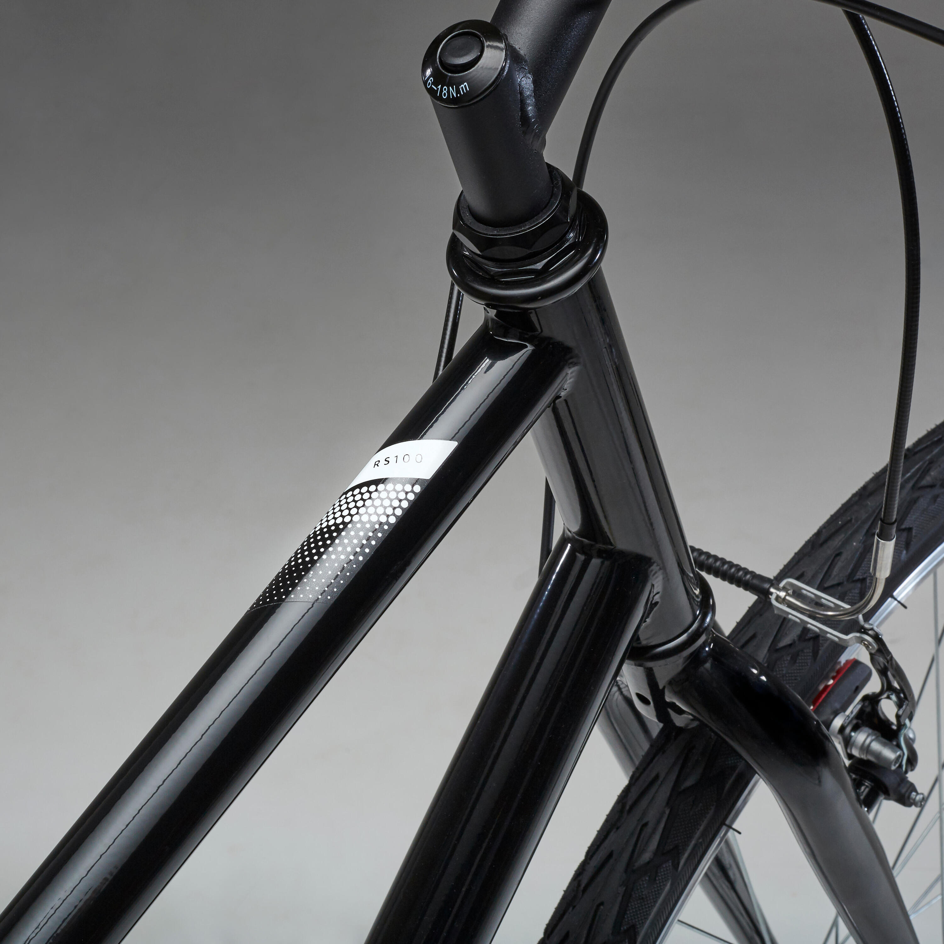 Cross Bike 28 Zoll Riverside 100  schwarz 7/8