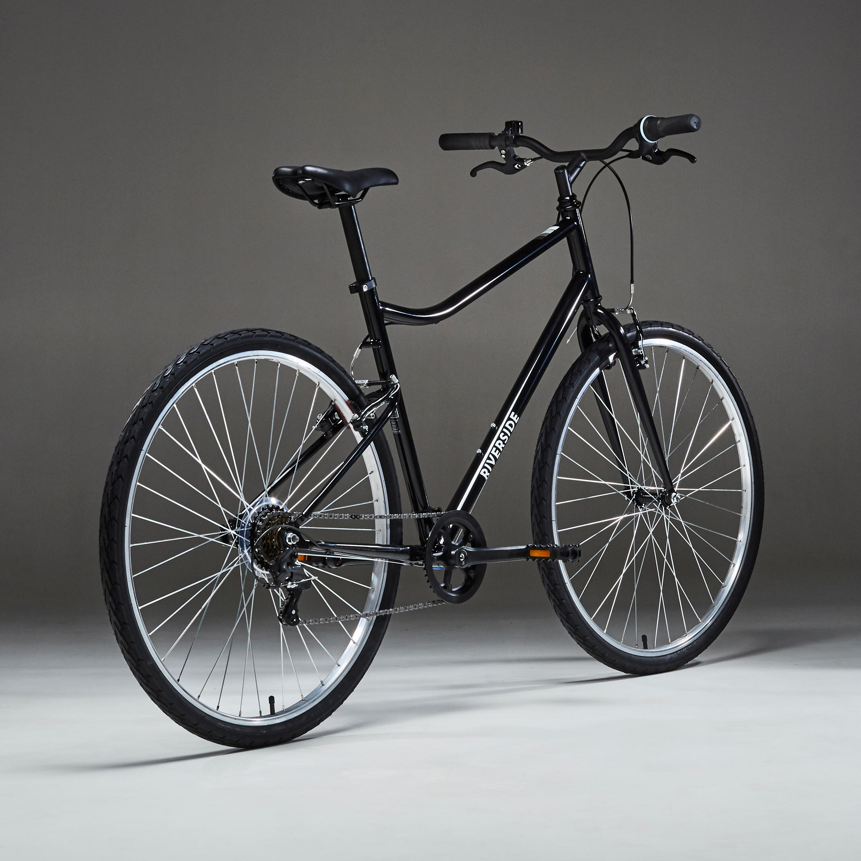 Cross Bike 28 Zoll Riverside 100  schwarz 3/8