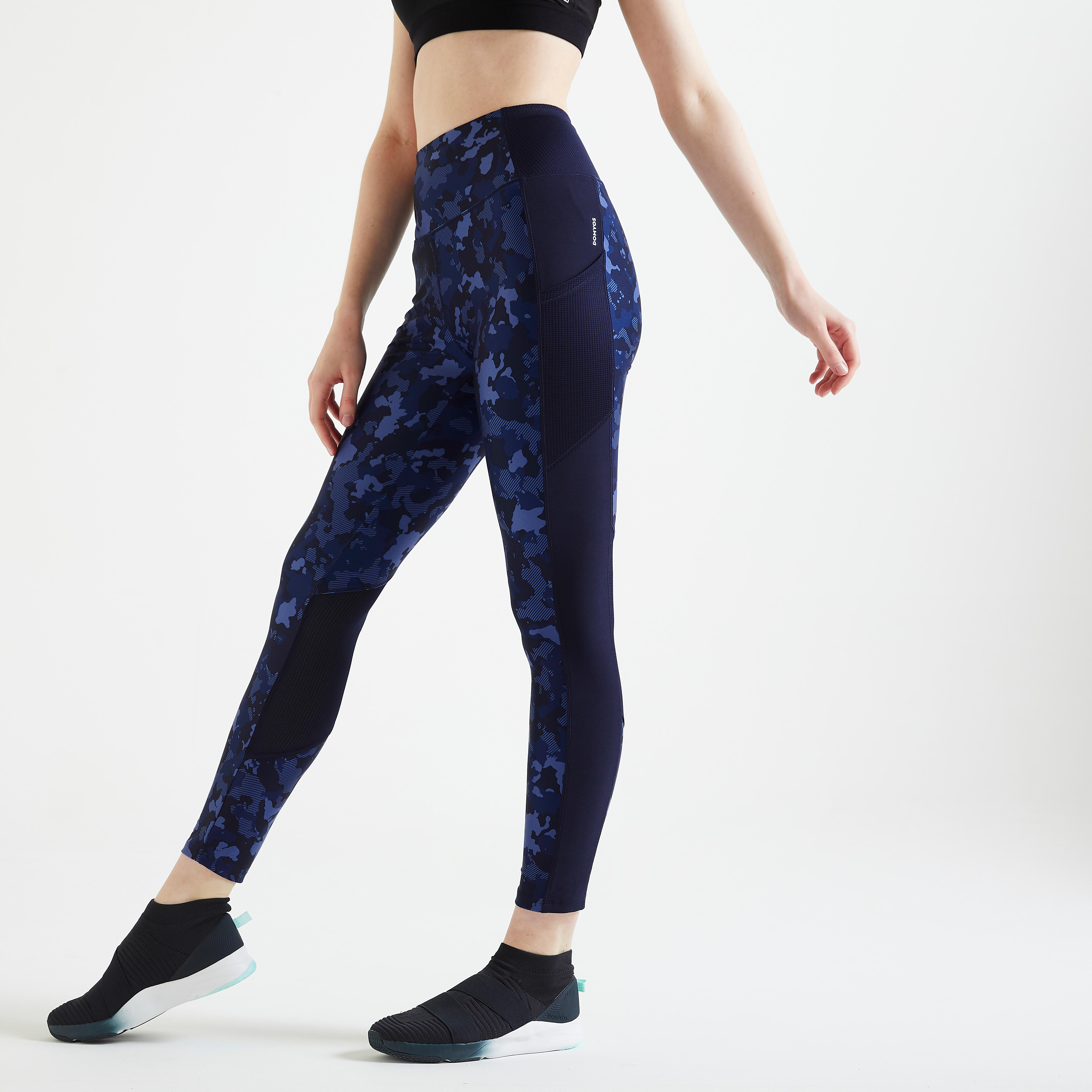 Sale 20% Off - Domyos Fitness Leggings with Phone Pocket - UK18 / 2XL (L31)