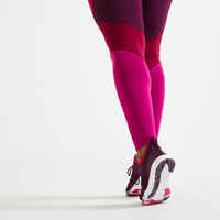 Leggings FTI 520T hohe Taille Fitness figurformend Color Block