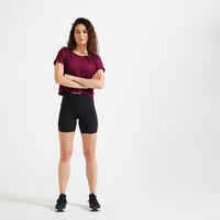 Loose Cropped Fitness T-Shirt