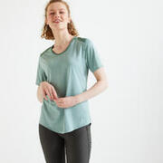 Women Polyester Close-Fitting Gym T-Shirt