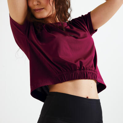 T-shirt Crop top ample Fitness