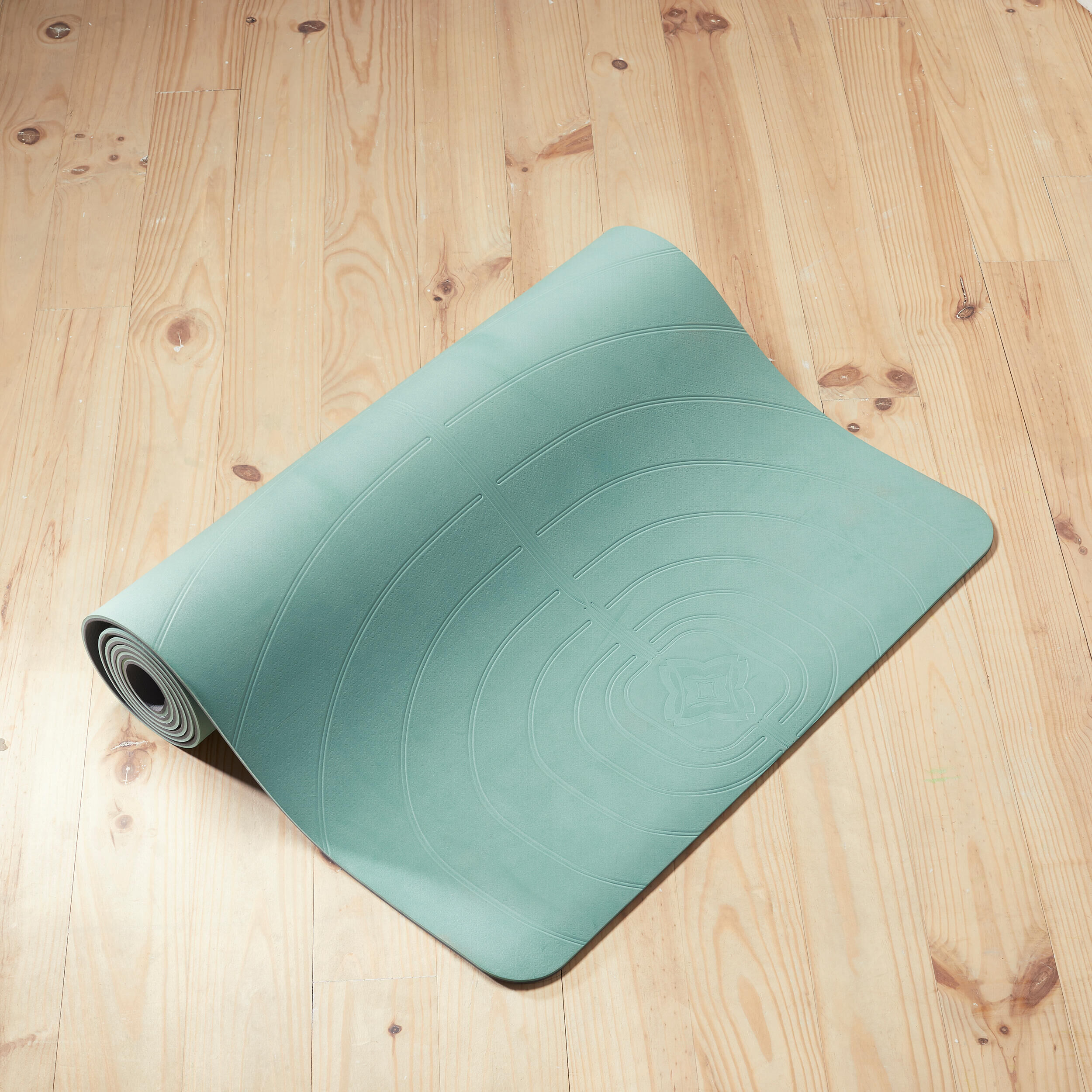 KIMJALY XL Yoga Mat 215 cm ⨯ 70 cm ⨯ 5 mm - Green