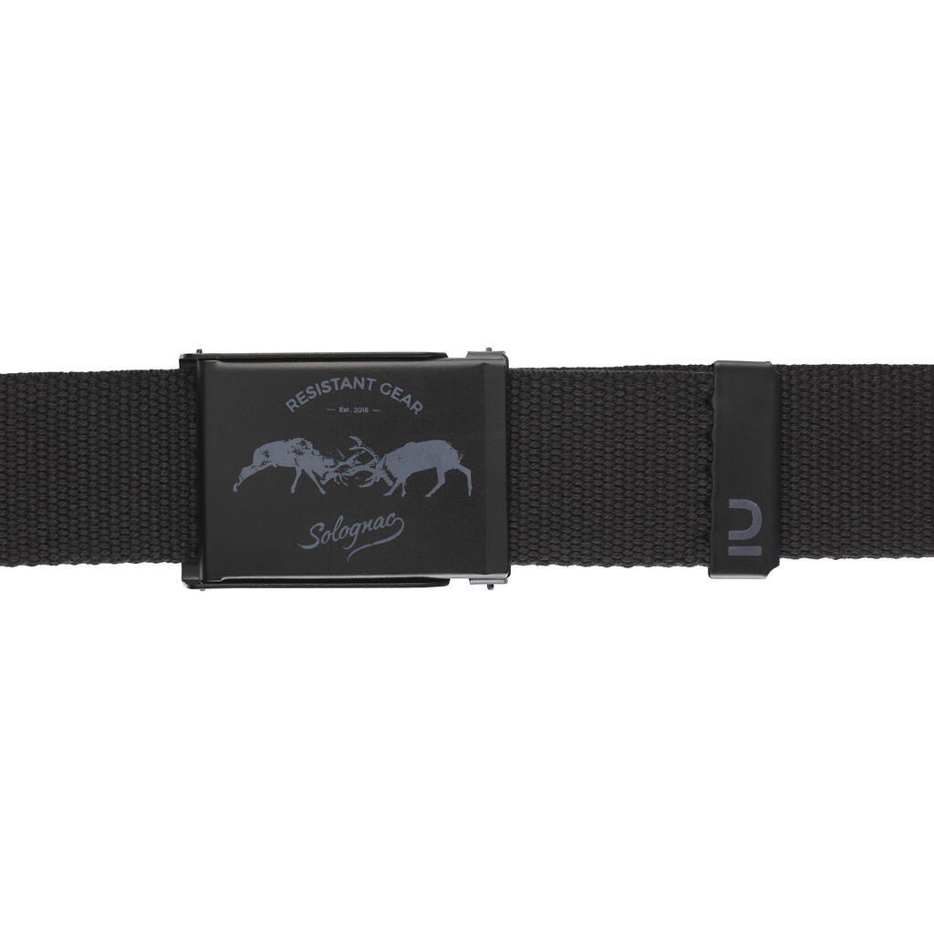 BELT 100 CERF BLACK