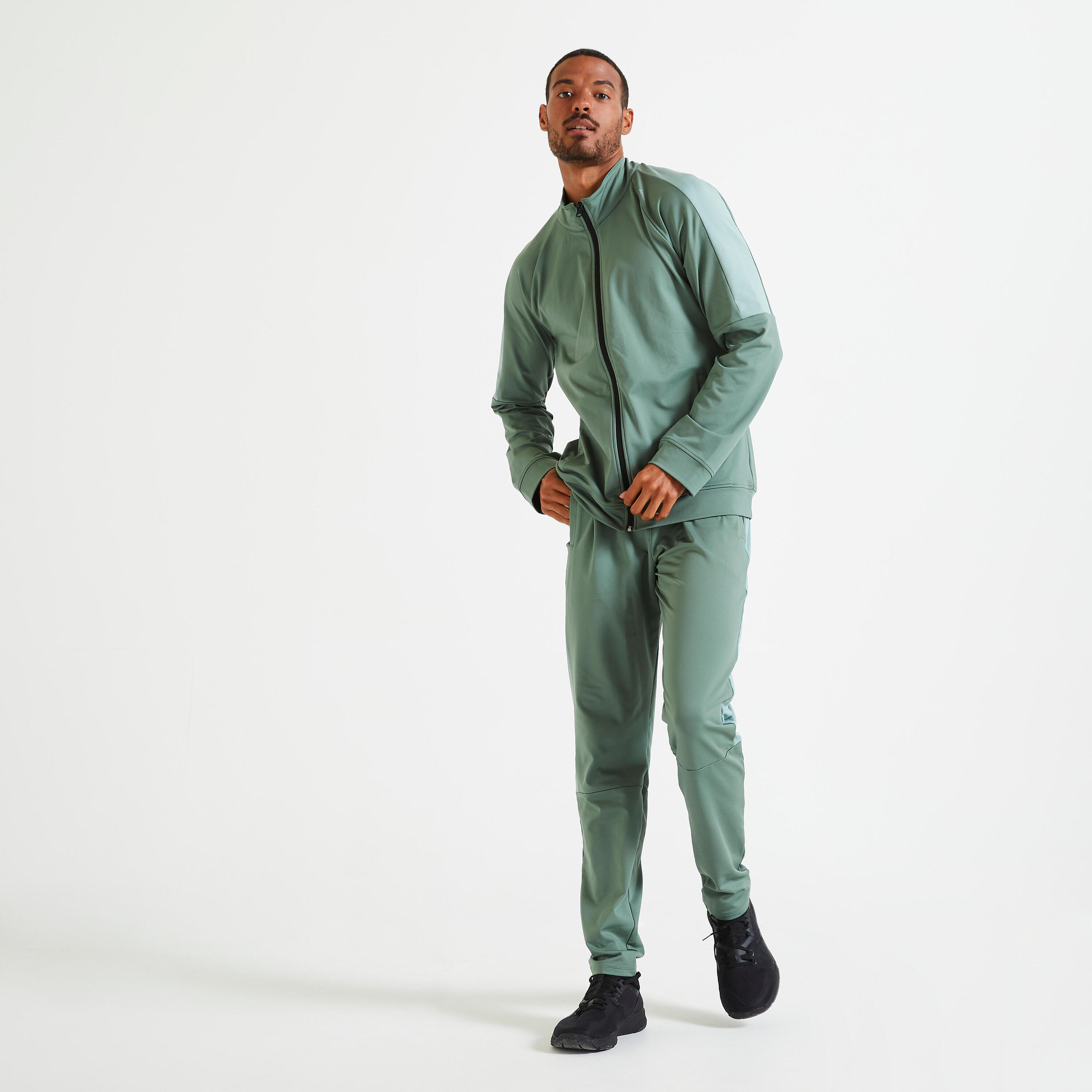 DOMYOS Training Tracksuit - Green