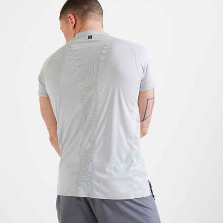 Technical Fitness T-Shirt - Grey Print