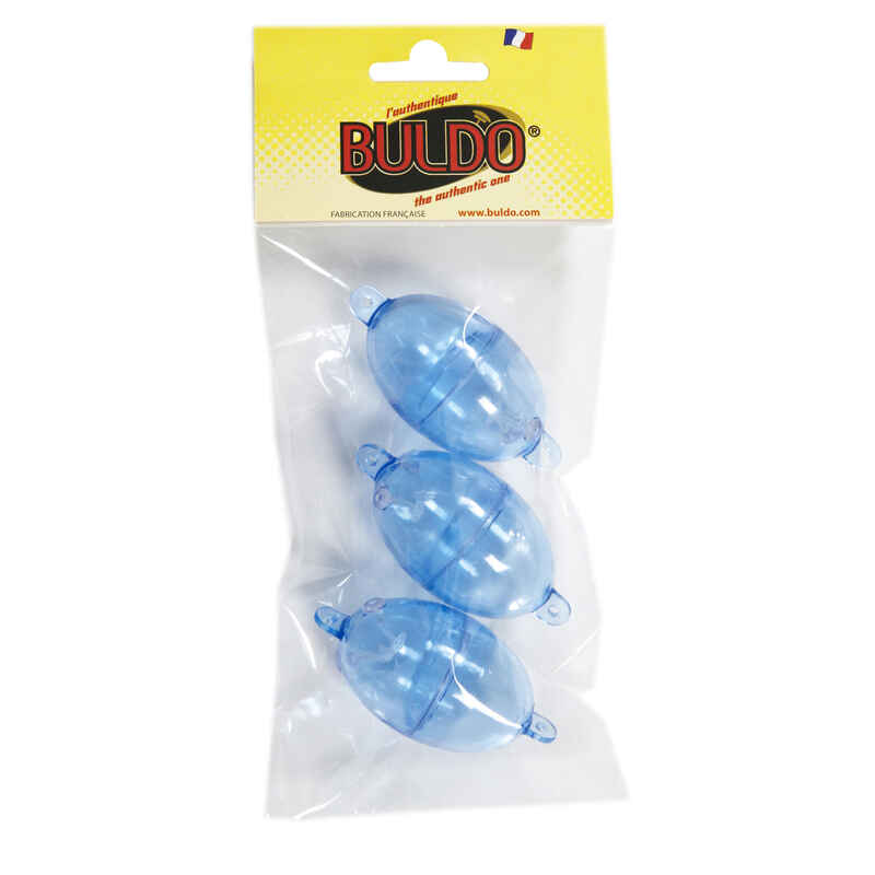Buldos oval Meeresangeln Nr. 4 transparent 3 Stk.