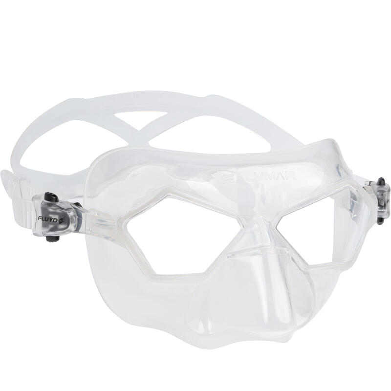 Masque d'apnée / freediving Fluyd Incredible SALVIMAR crystal, verre transparent