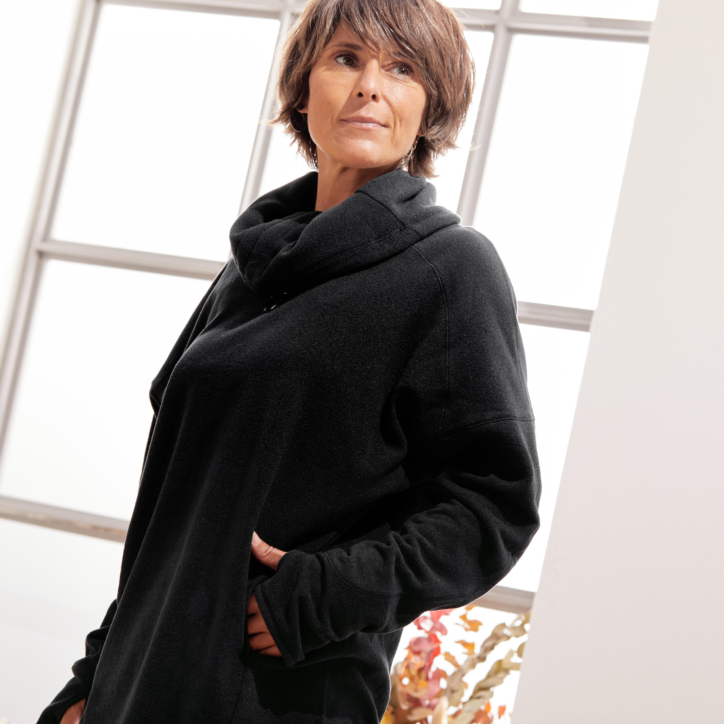 Yoga fleece jacket new arrivals