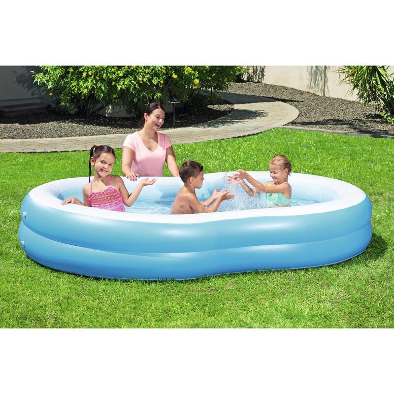 Planschbecken Family Pool Bestway "Lagune" 262x157x46 cm