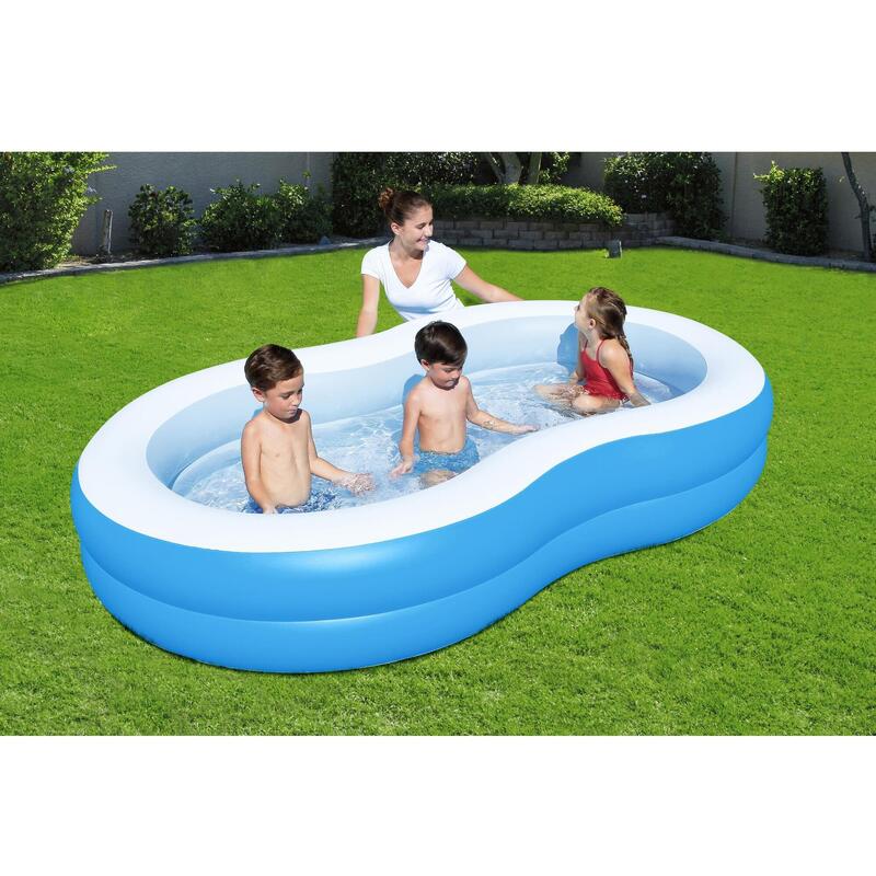 Planschbecken Family Pool Bestway "Lagune" 262x157x46 cm