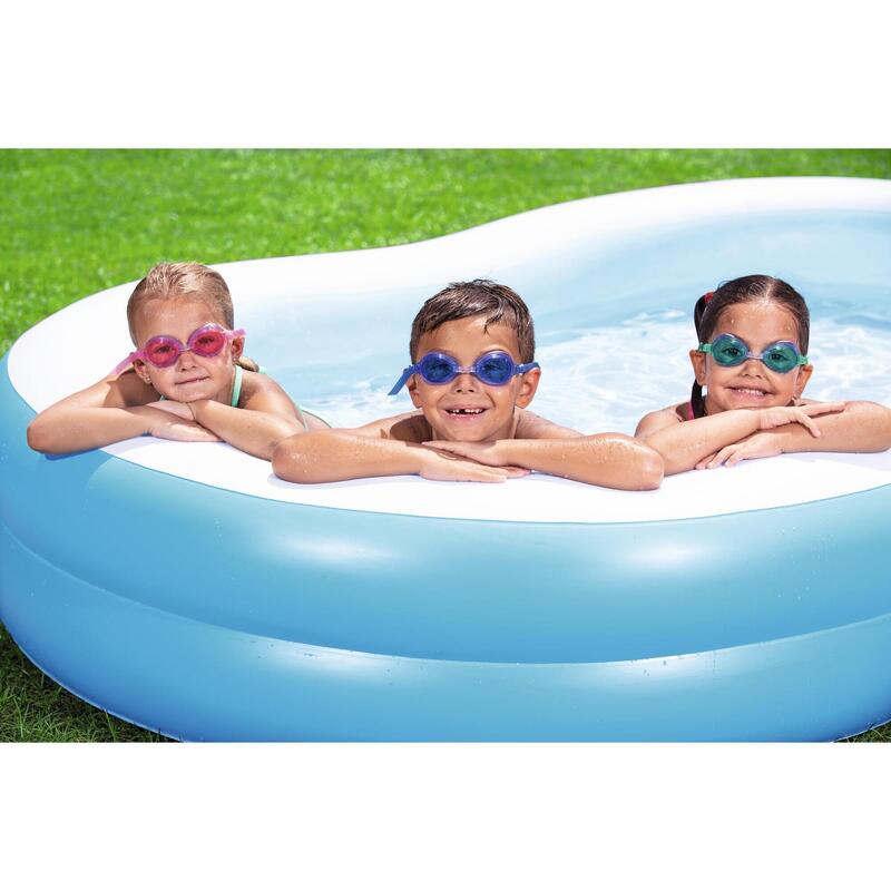 Planschbecken Family Pool Bestway "Lagune" 262x157x46 cm