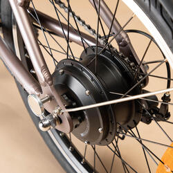Bici pieghevole a pedalata assistita TILT 500 E nera BTWIN | DECATHLON