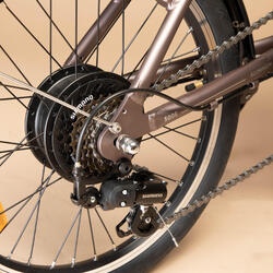 Bici pieghevole a pedalata assistita TILT 500 E nera BTWIN | DECATHLON
