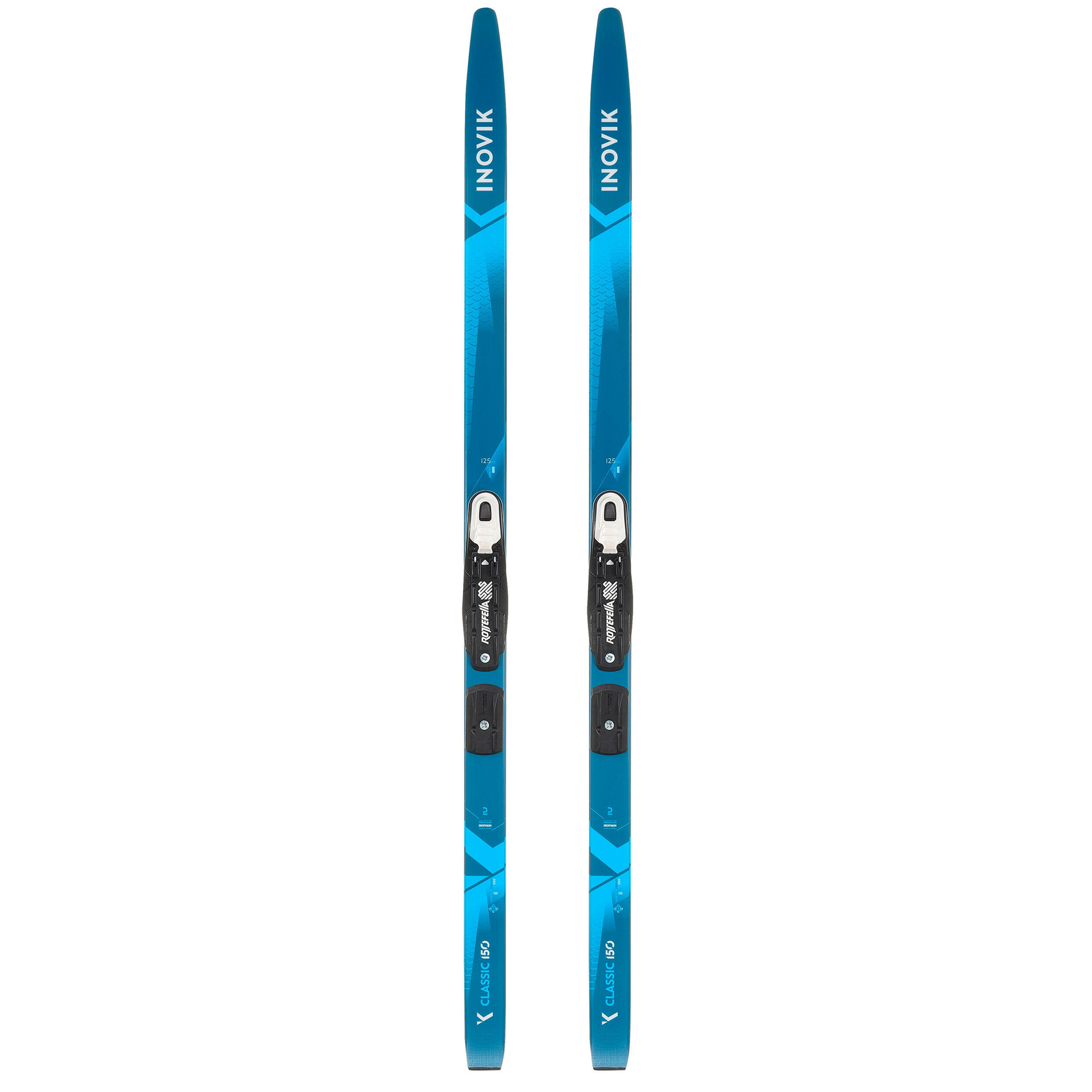 Kids’ Cross-Country Skis - 150 Blue - INOVIK