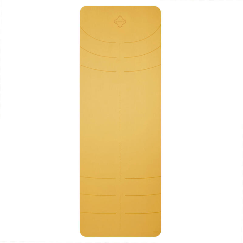 JÓGASZŐNYEG GRIP+ 3 MM, SÁRGA