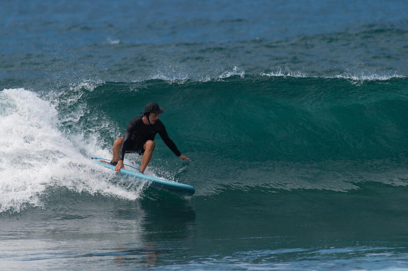 Lange boardshort voor surfen 900 Tiger Dude.