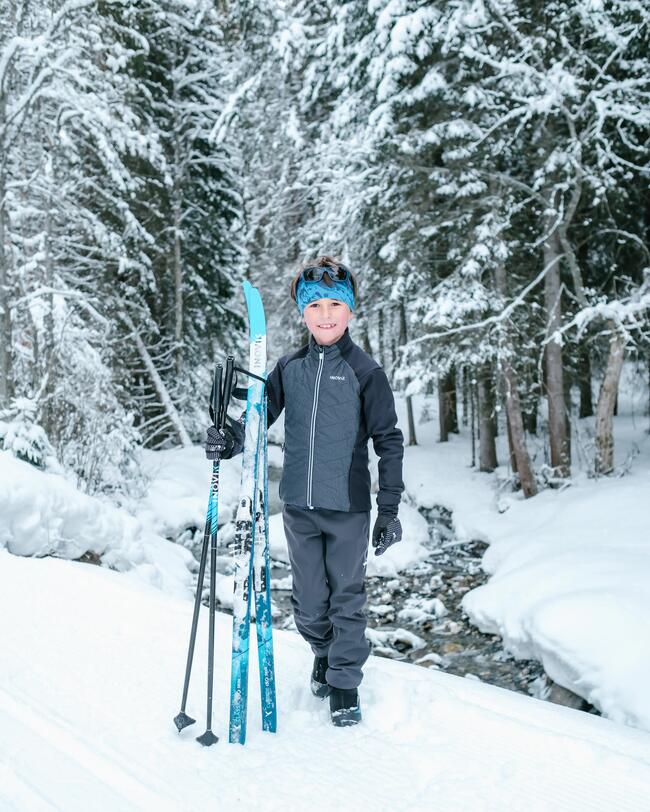 Kids’ Cross-country Ski Jacket XC S 550 - Black
