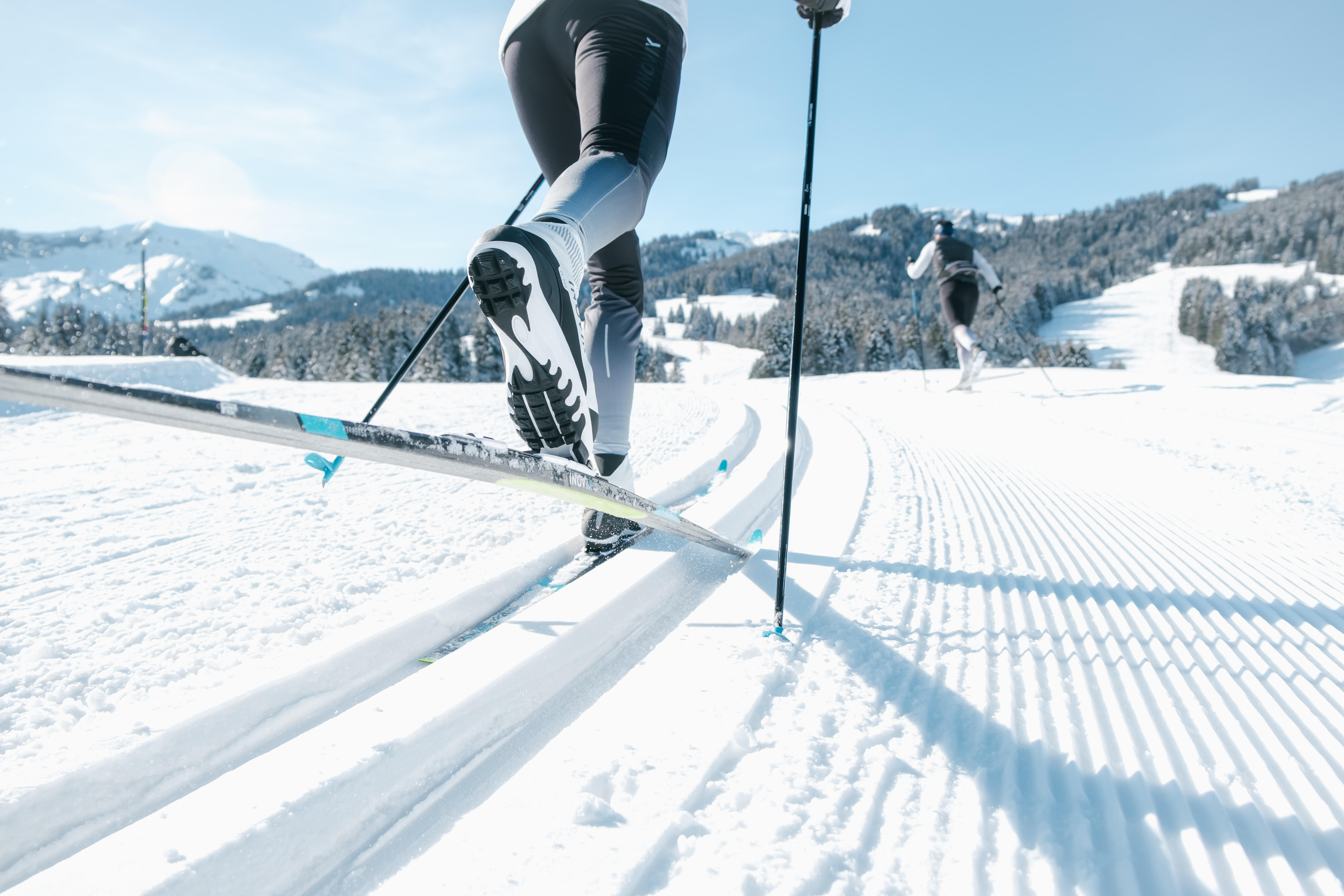 Women’s Cross-Country Ski Boots - 500 Classic White - INOVIK