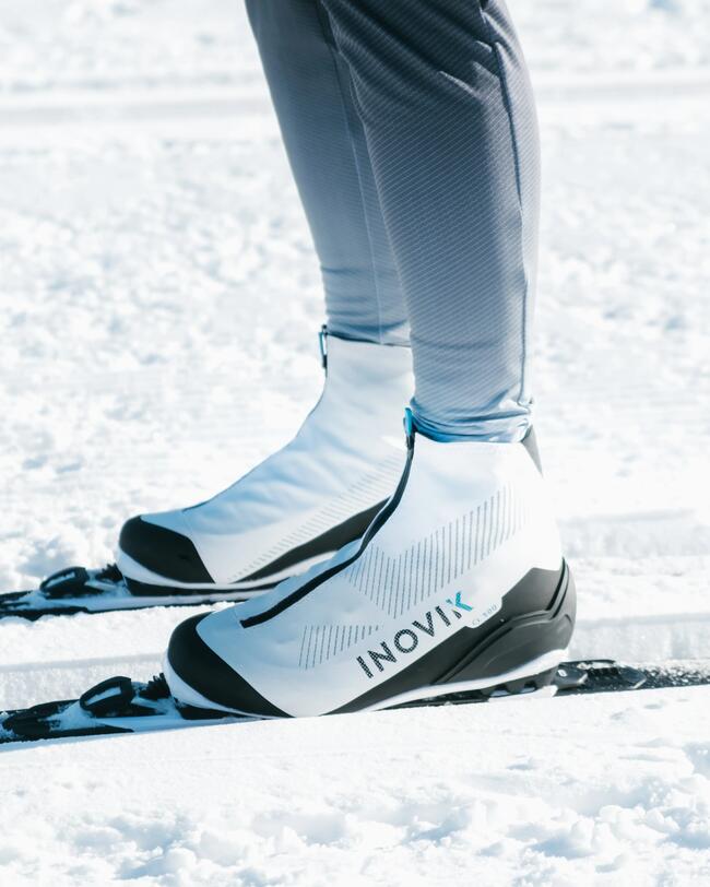 Chaussures de ski de fond classique femme XC S BOOT 500 - Blanc