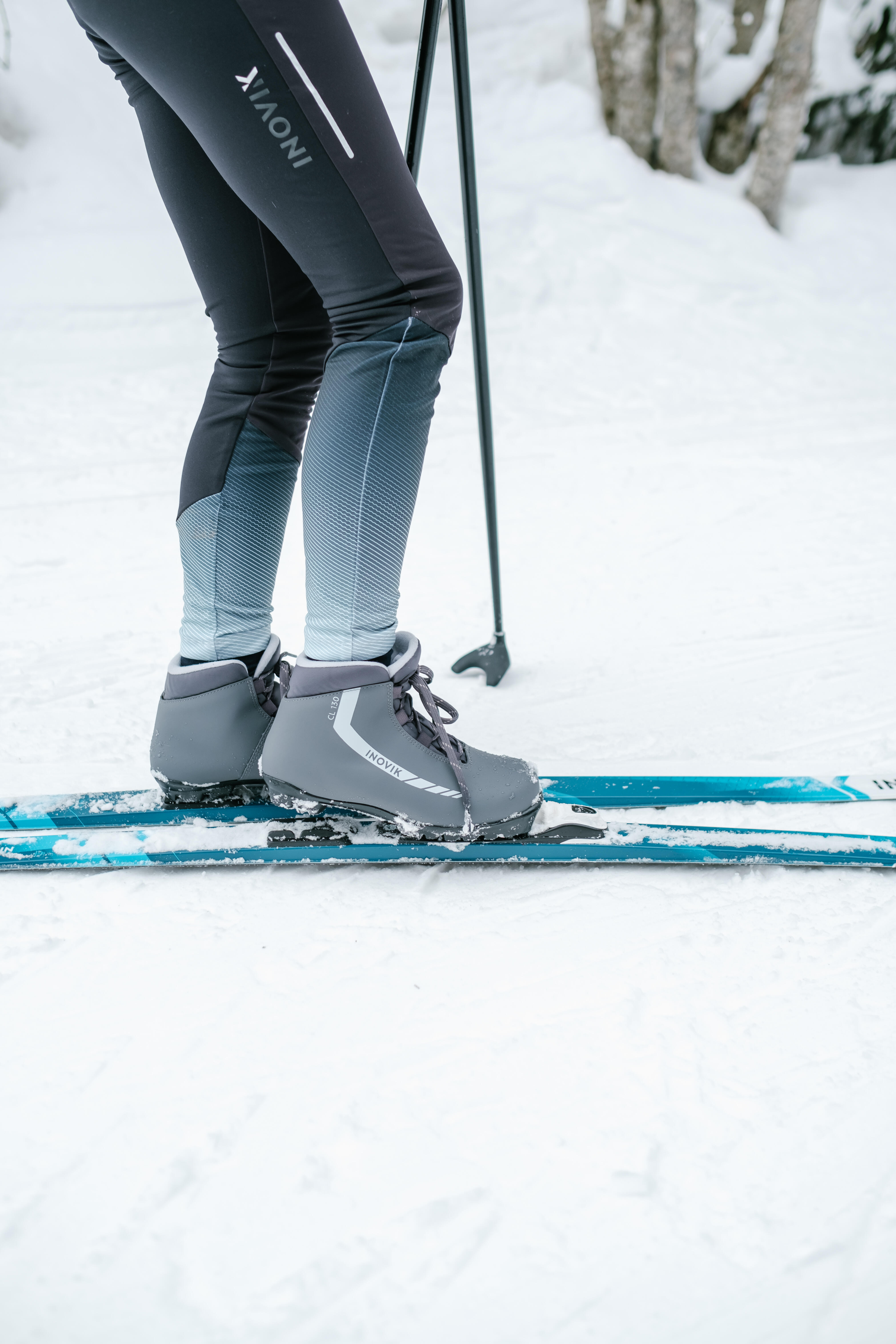 Skis de fond classiques avec peaux enfant – 150 - INOVIK