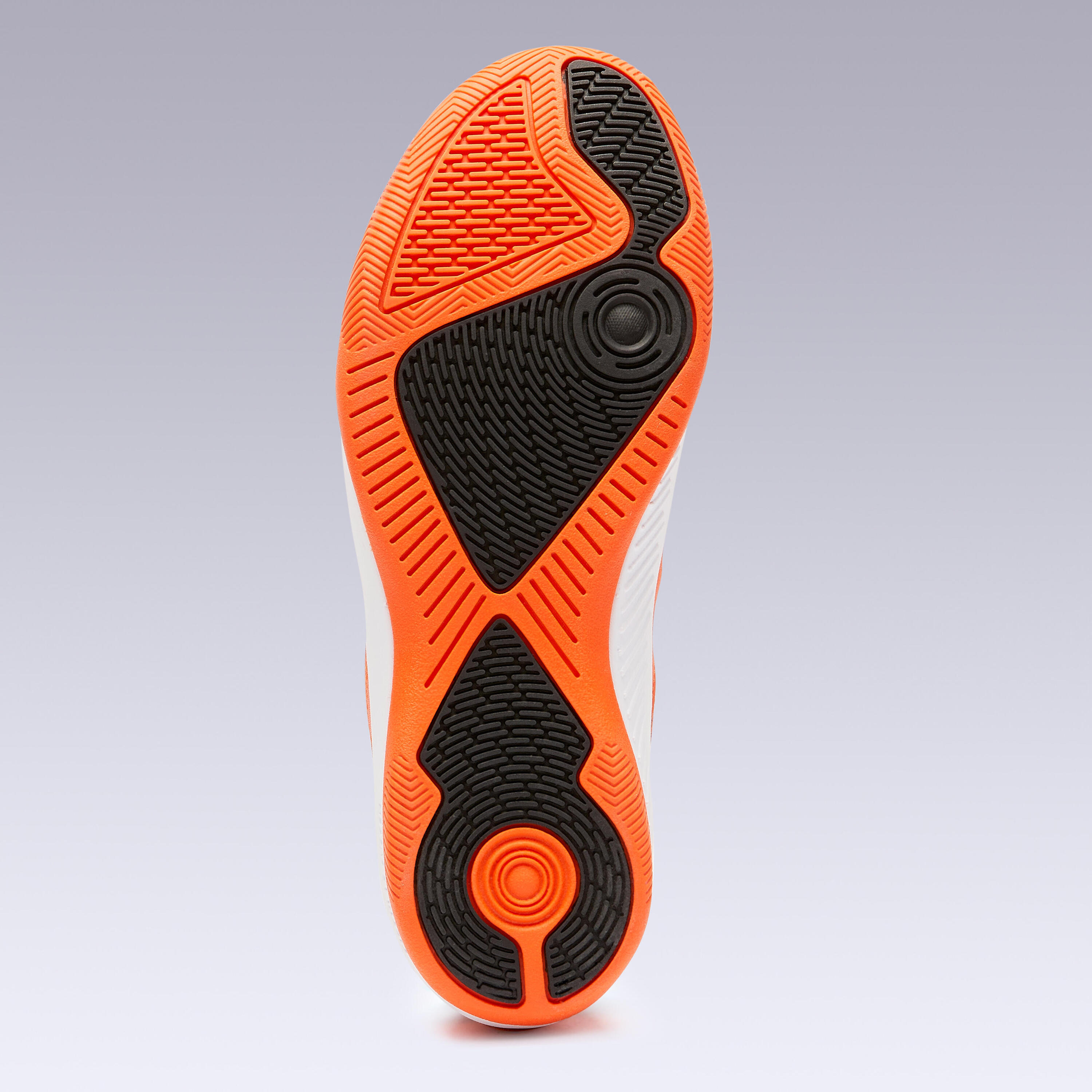 Zaalvoetbalschoenen kind Eskudo 500 Barrio Nederland EK editie oranje 4/9