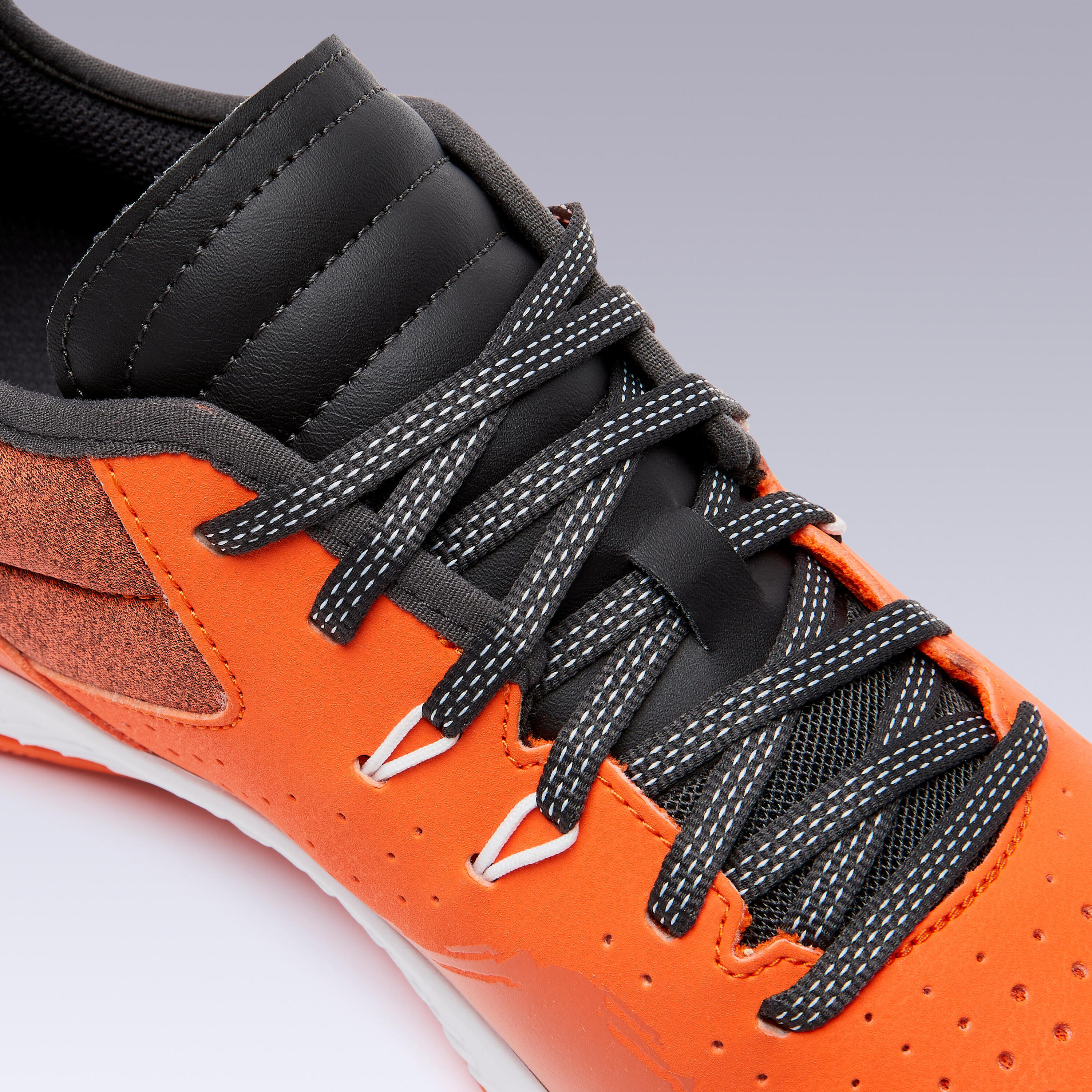 Zaalvoetbalschoenen Eskudo 500 Barrio Nederland EK editie oranje 6/9