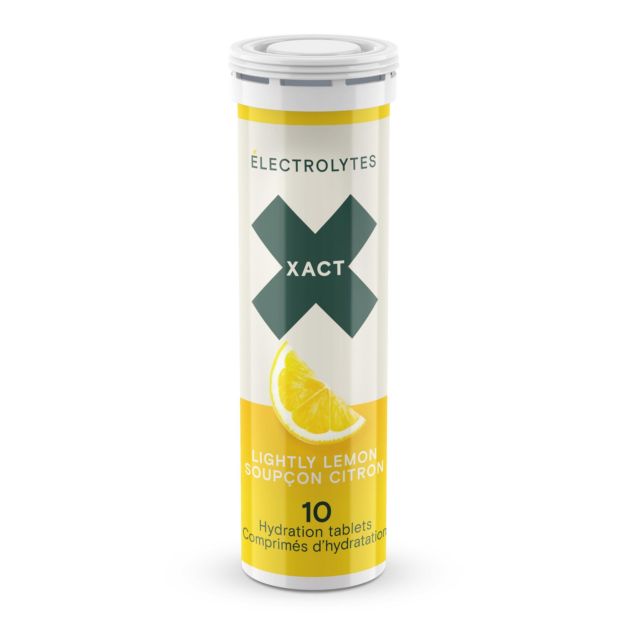 Électrolytes Xact – Soupçon citron - XACT NUTRITION