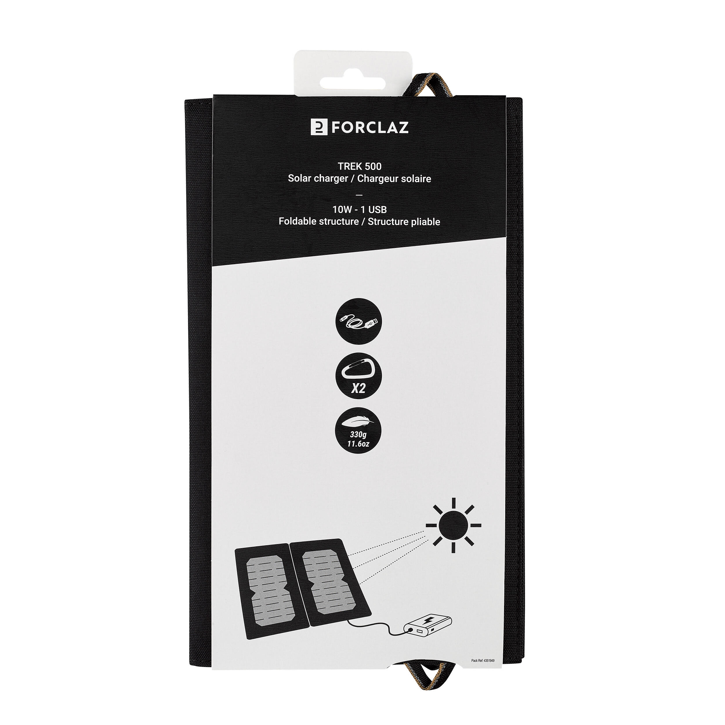 Solární panel USB SLR 500 10 W  7/14