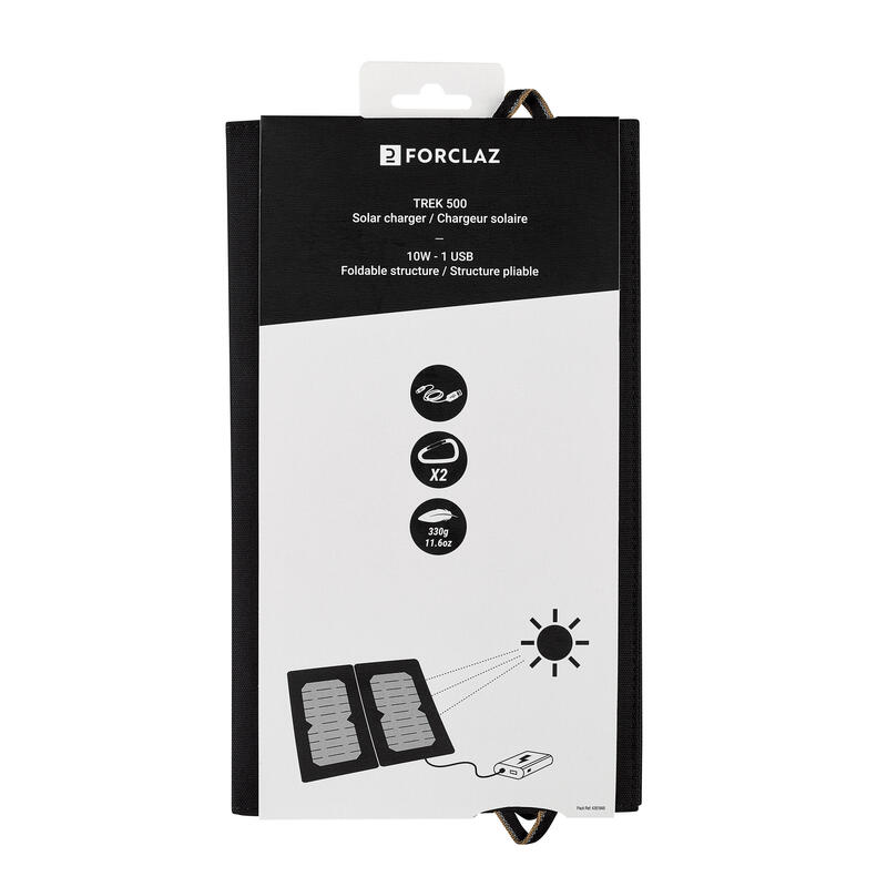 USB Solar Panel - 10W - SLR500