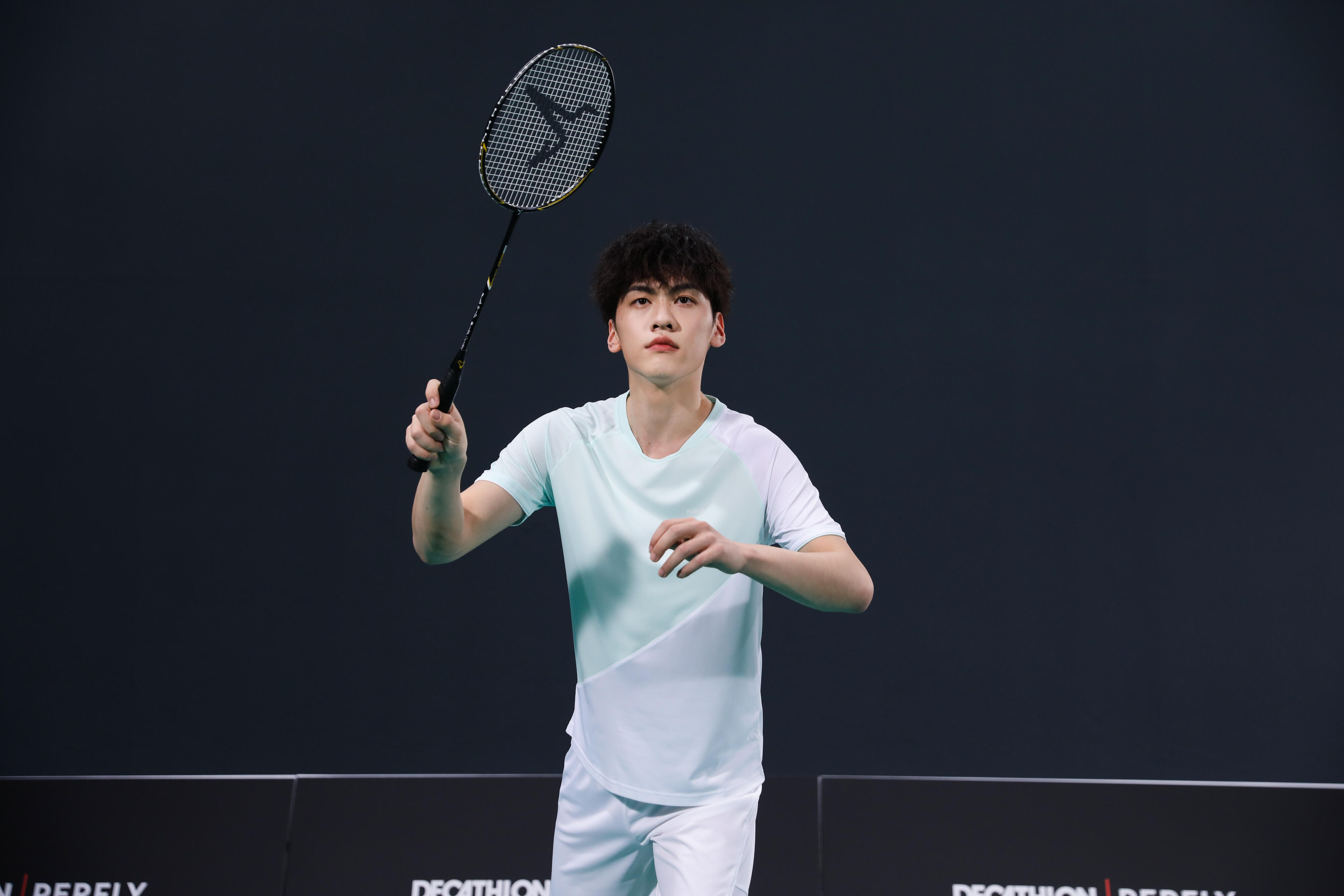 Badminton Racket - BR 500 White - PERFLY