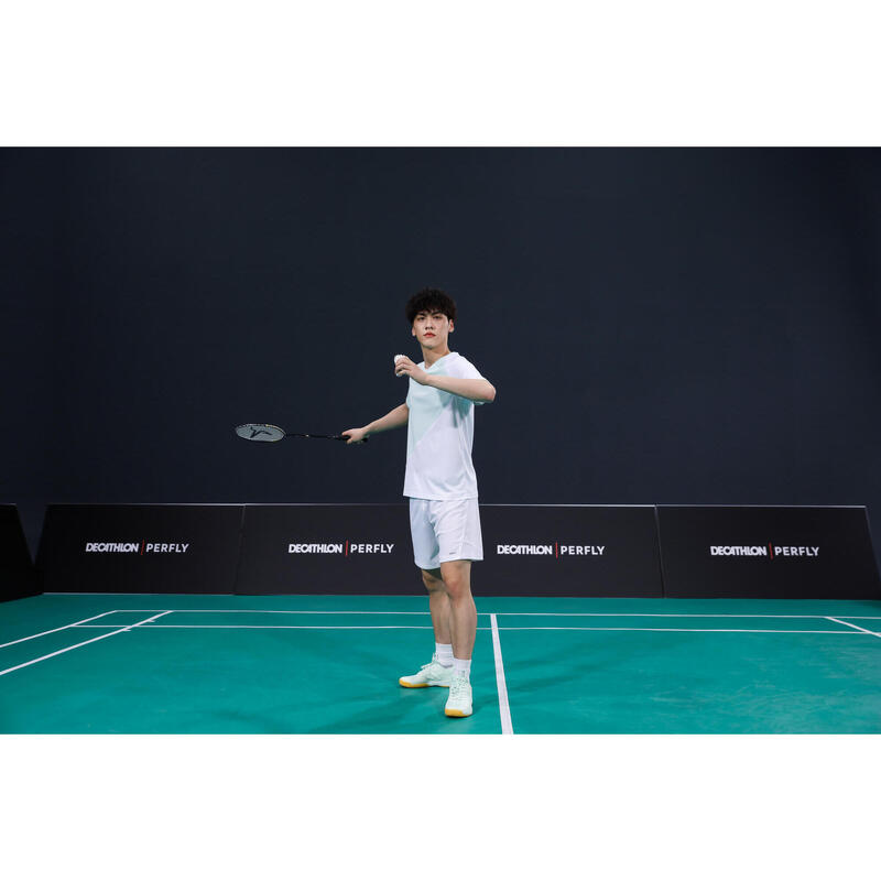 Yetişkin Badminton Raketi - Siyah / Sarı - BR 500