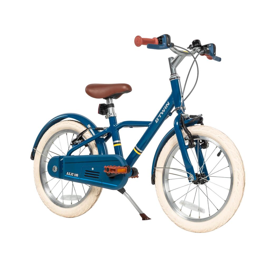 Vélo de Ville Enfant 900 16 Pouces 4-6 Ans Alliage - Bleu