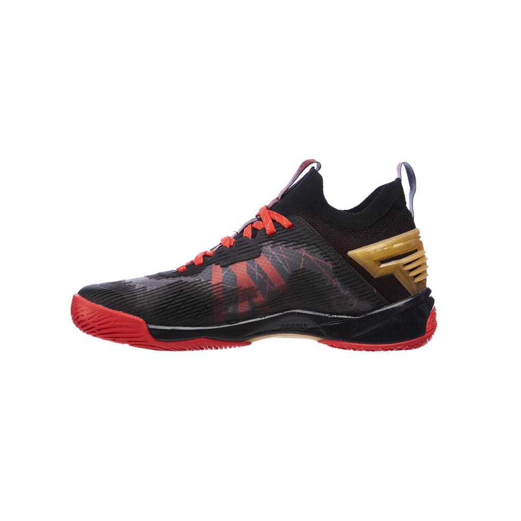 MEN BADMINTON SHOES BS 990 BLACK GOLD