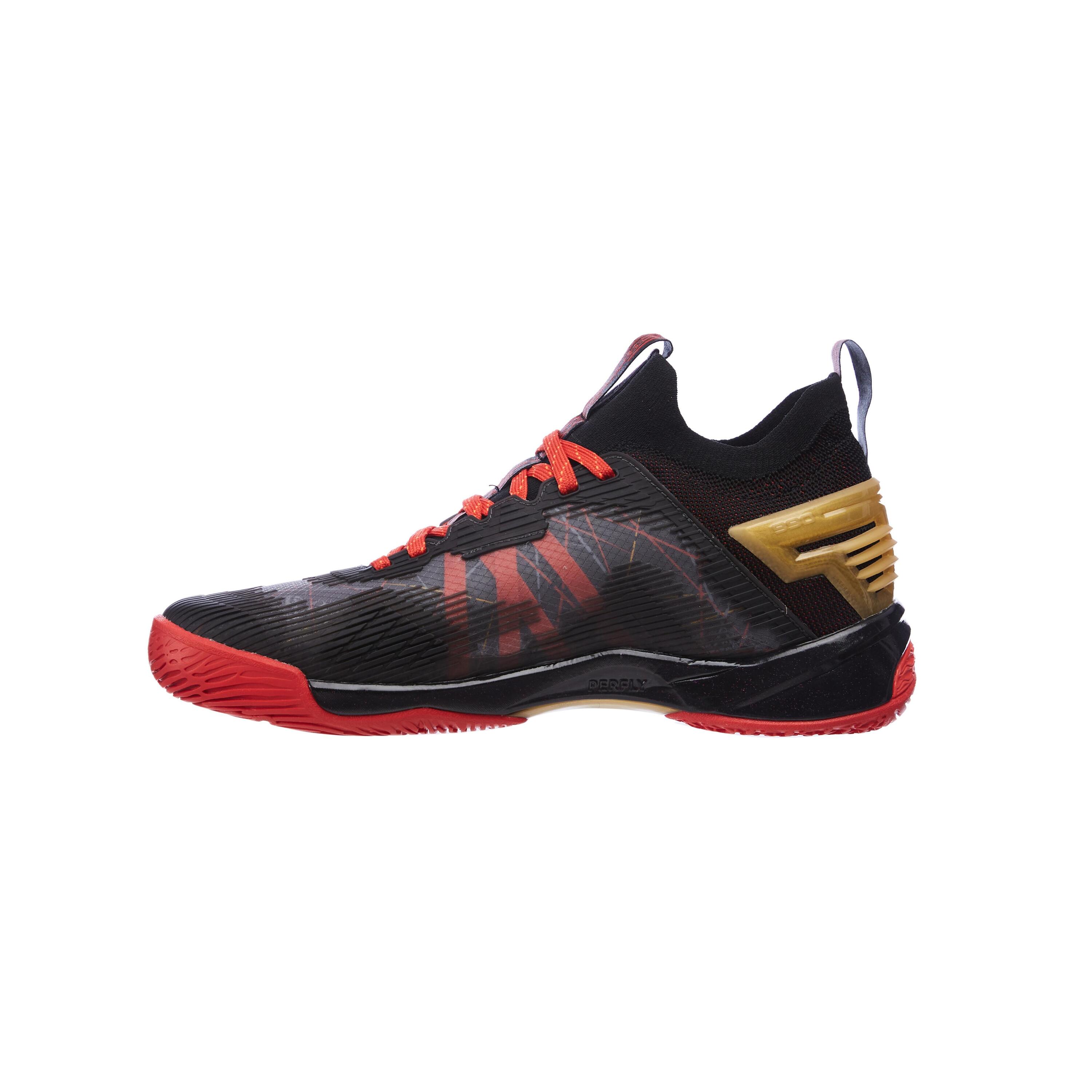 MEN BADMINTON SHOES BS 990 BLACK GOLD 12/16