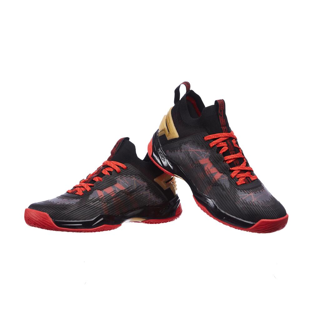 MEN BADMINTON SHOES BS 990 BLACK GOLD