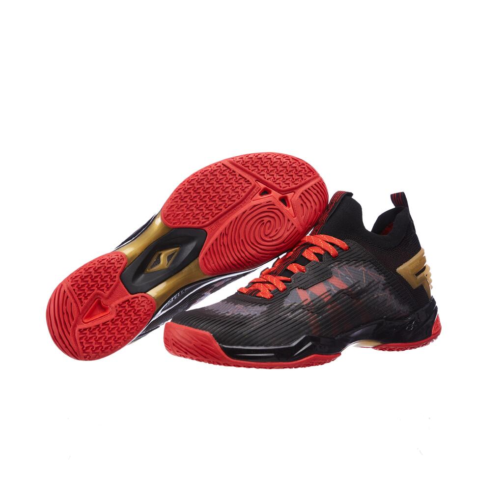 MEN BADMINTON SHOES BS 990 BLACK GOLD