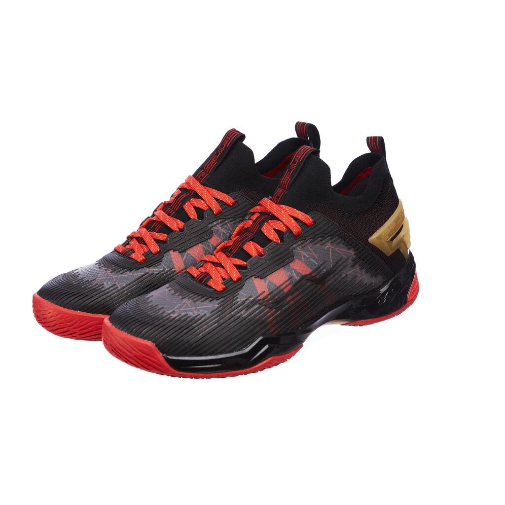 MEN BADMINTON SHOES BS 990 BLACK GOLD