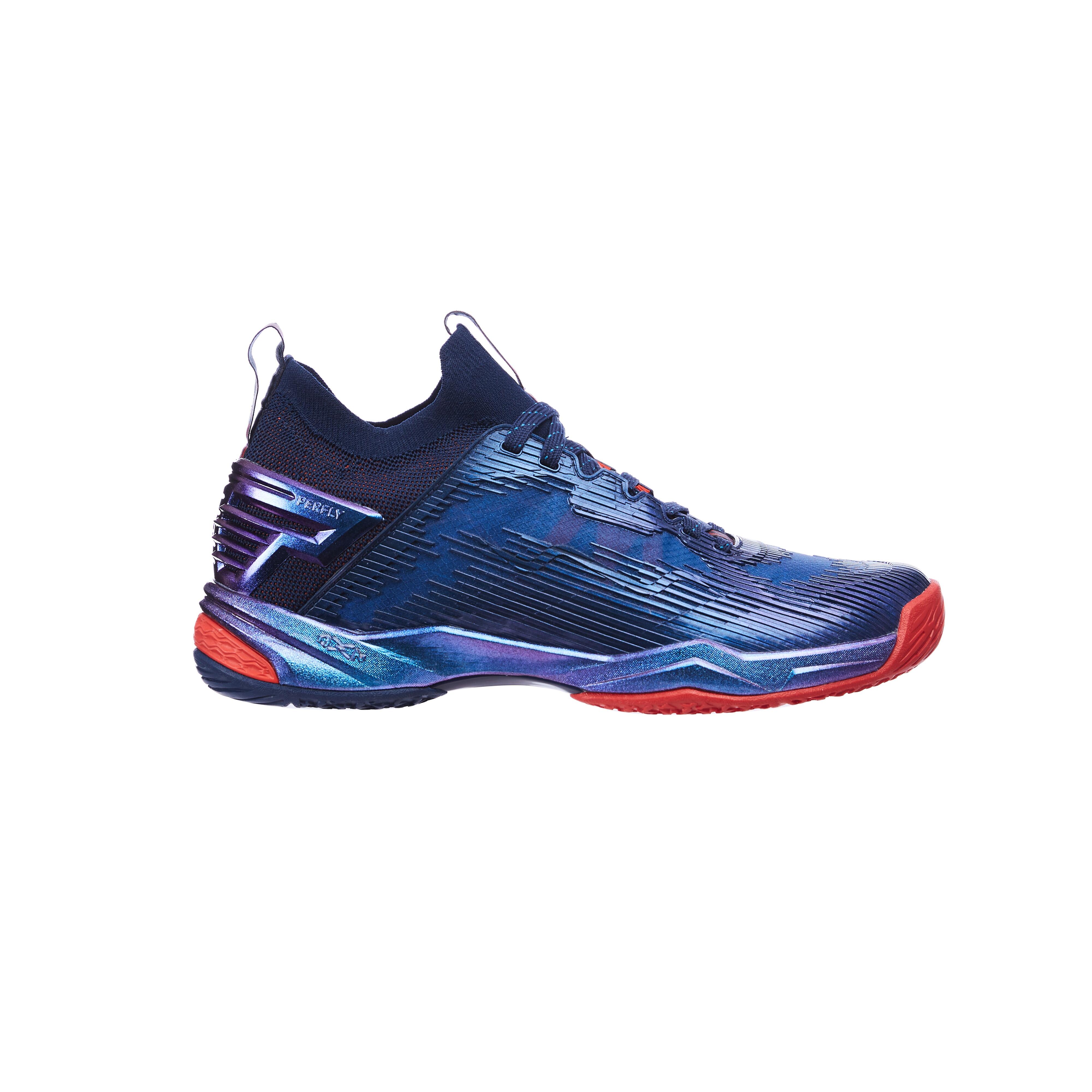 MEN BADMINTON SHOES BS 990 NAVY PIRPLE