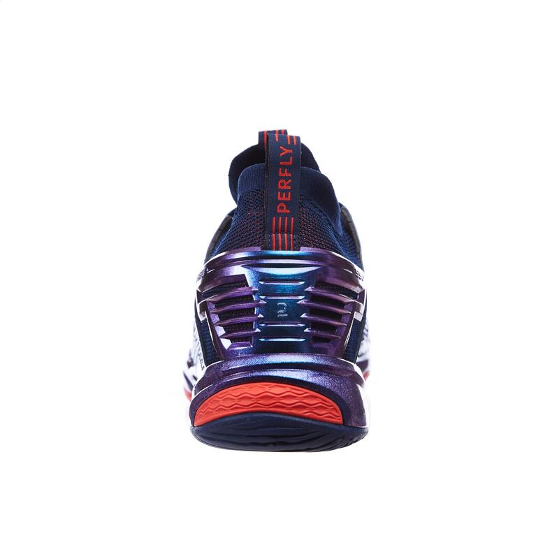男款羽球鞋BS 990 STRAP - 海軍藍配紫色