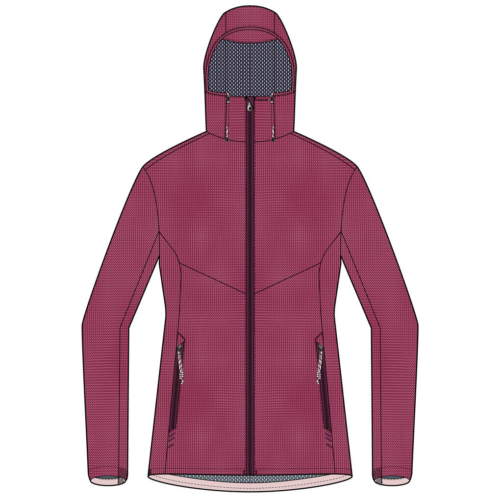 Segeljacke Regenjacke Damen wasserdicht - Sailing 100 ocker